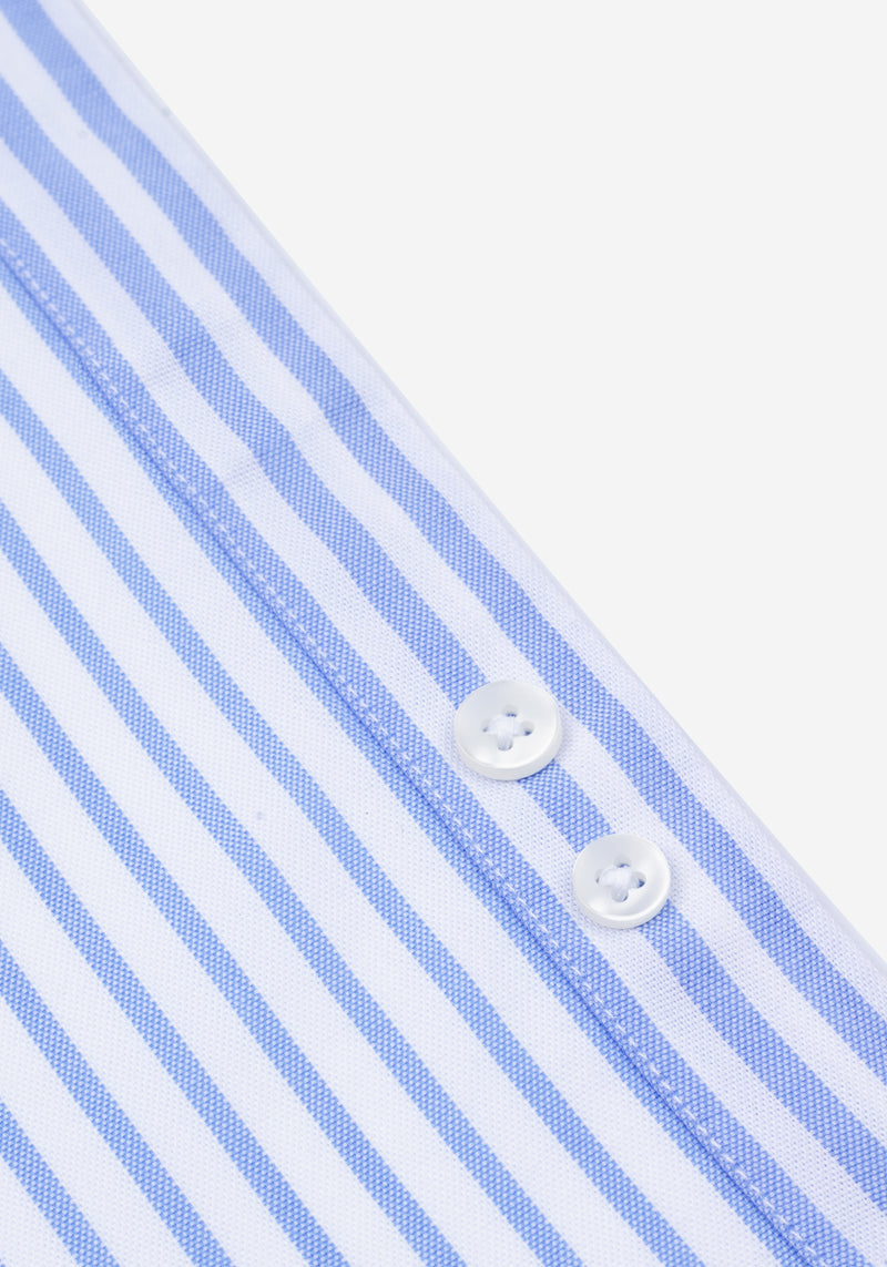 Capella Blue Stripe Oxford Shirt