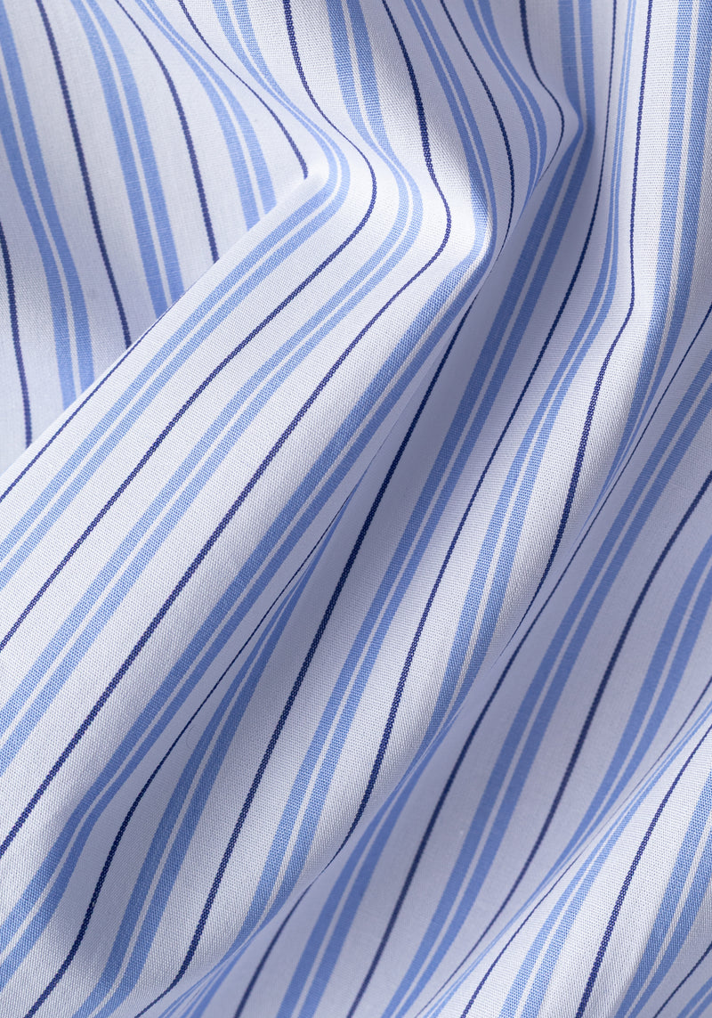 Deck Blue Stripe Poplin Shirt