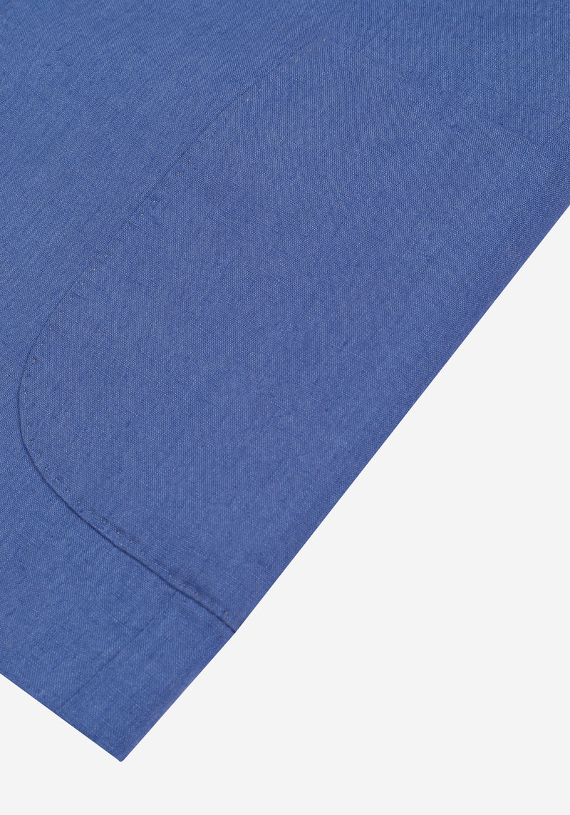 Côte Blue Pure Linen Blazer