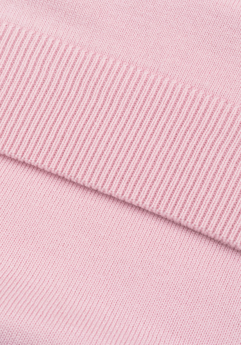 Pastel Rose Knitted T-Shirt