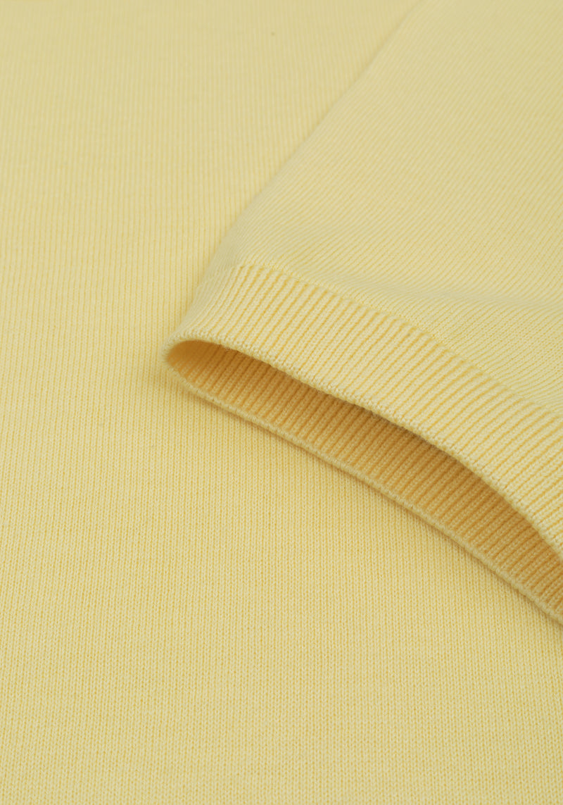 Sunhaze Yellow Knitted T-Shirt