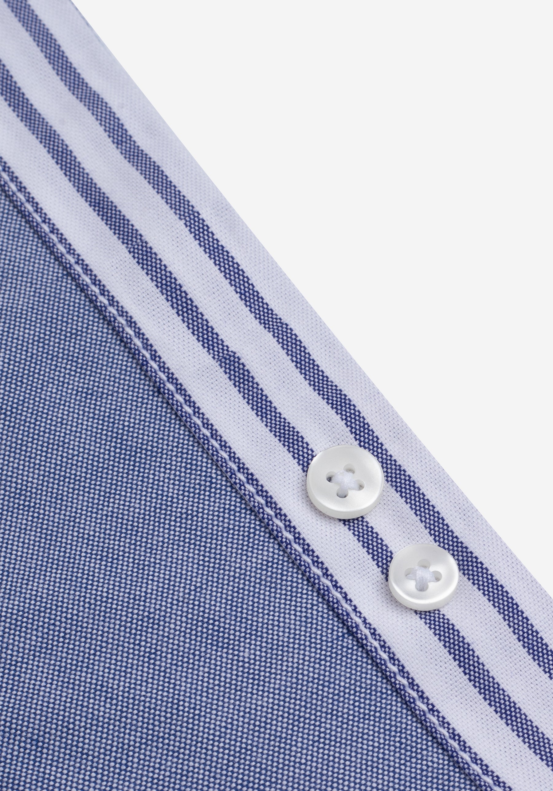 Navy Tri-Tone Oxford Shirt