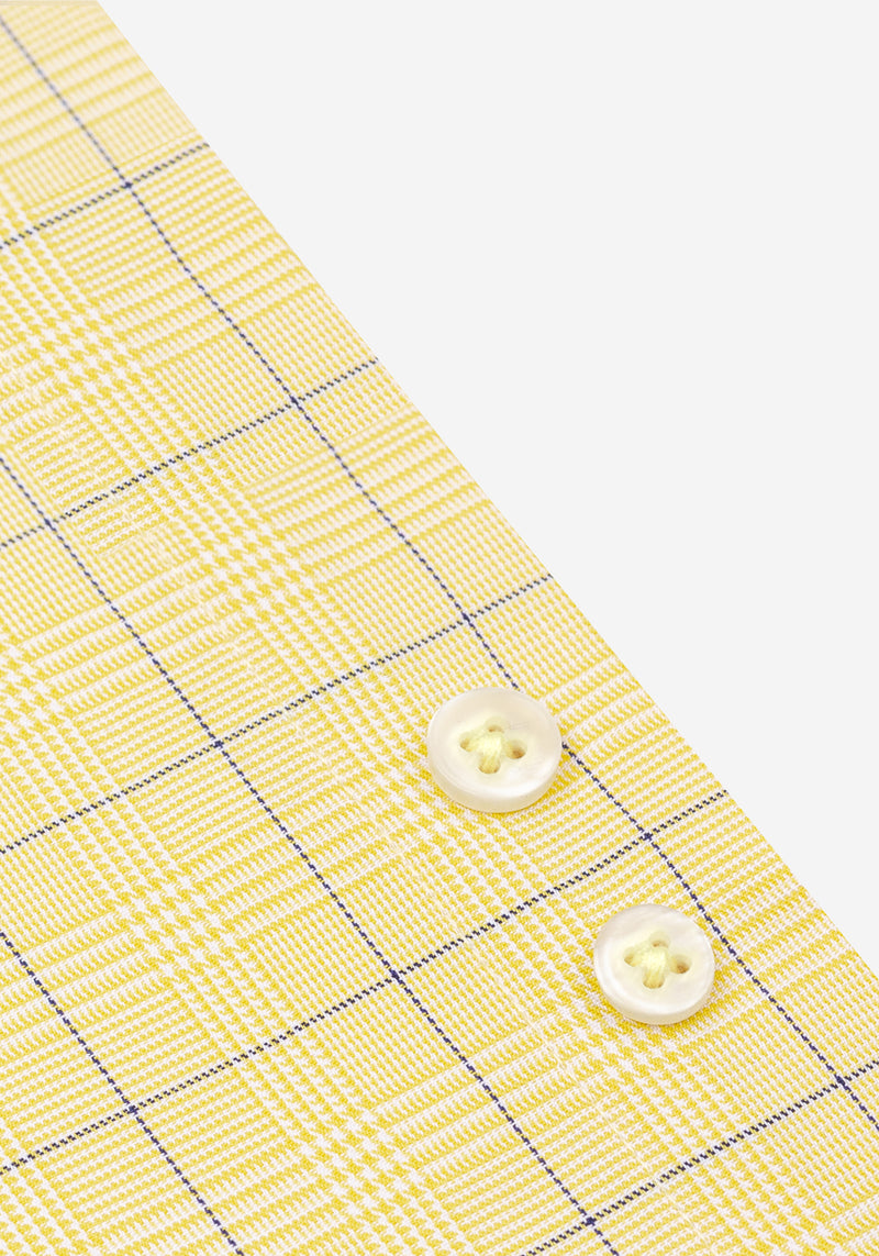 Sunbeam Yellow Checked Signature Twill Shirt