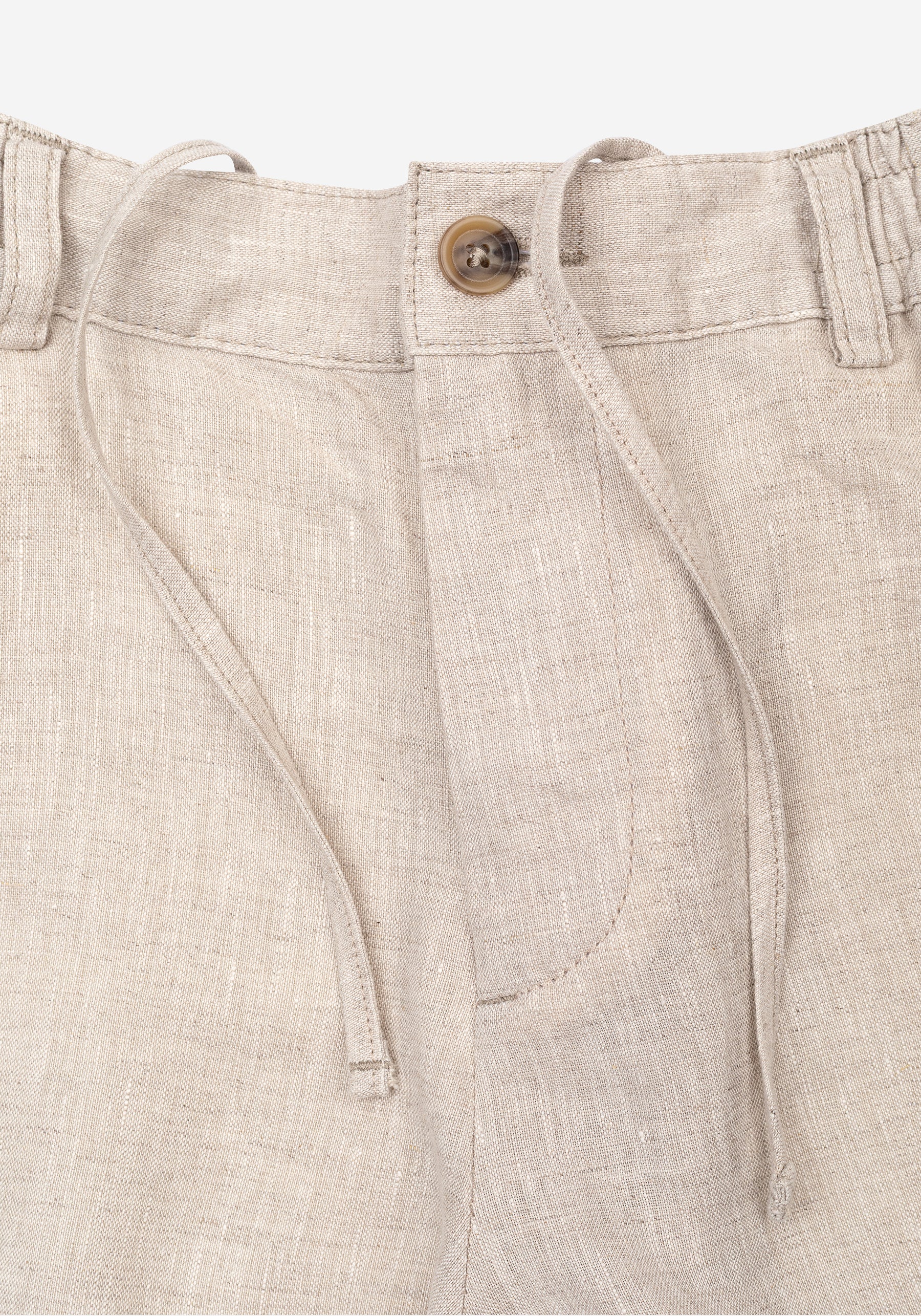 Hay Beige Soléa Pure Linen Pants
