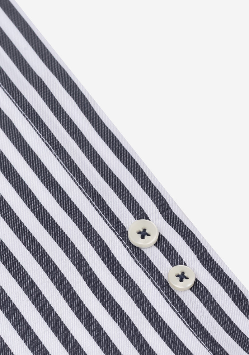 Panther Black Stripe Signature Twill Shirt