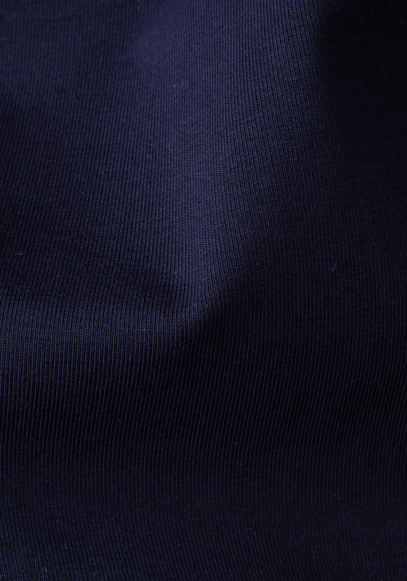 Arctic Navy Cotton Undershirt - Short Sleeve