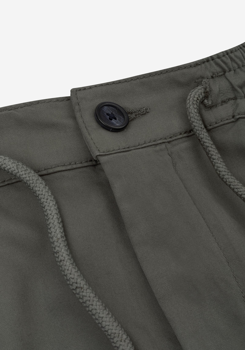 Dusty Olive Aero-Hybrid Short