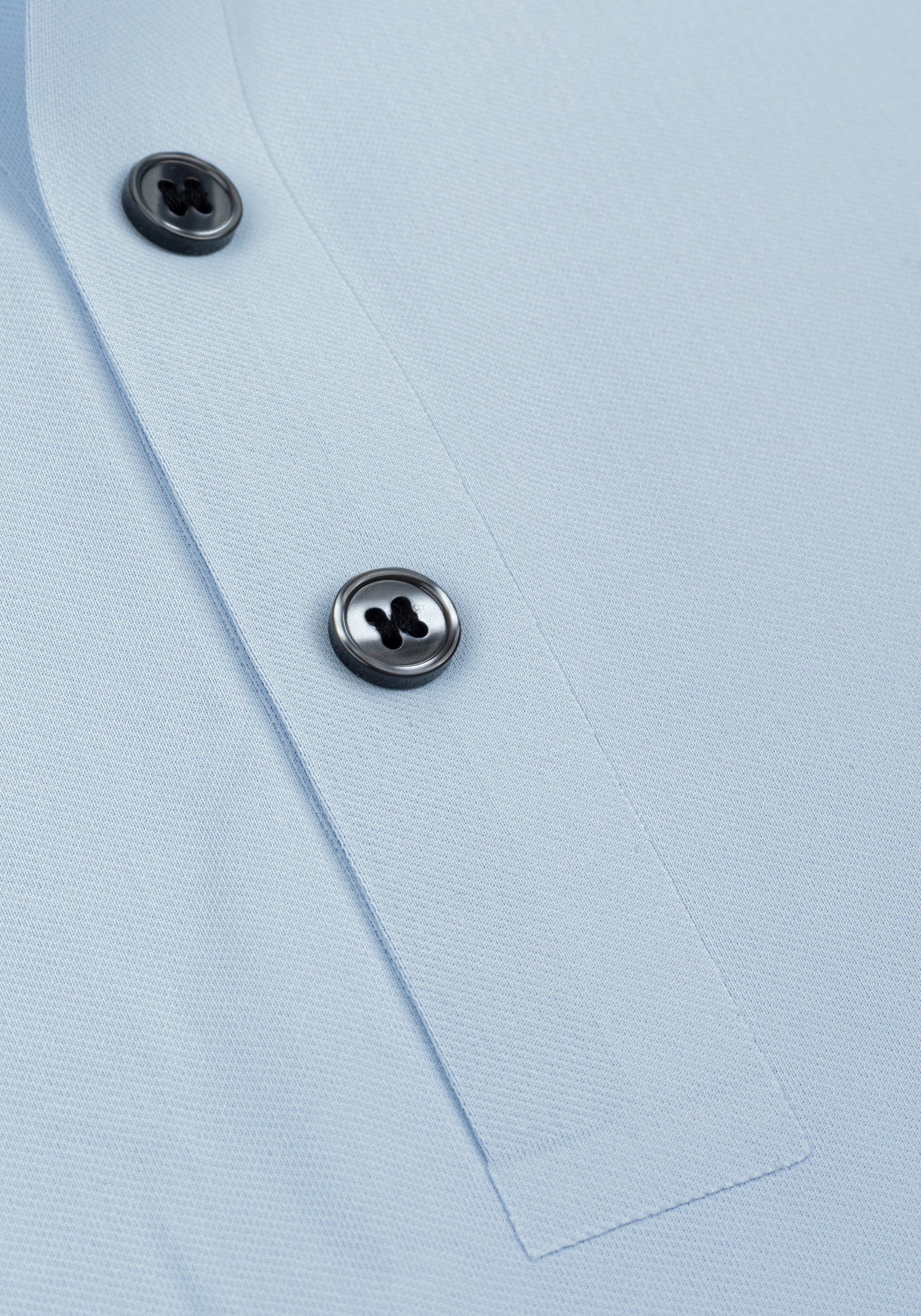 Glacier Blue Aero-Hybrid Polo Shirt
