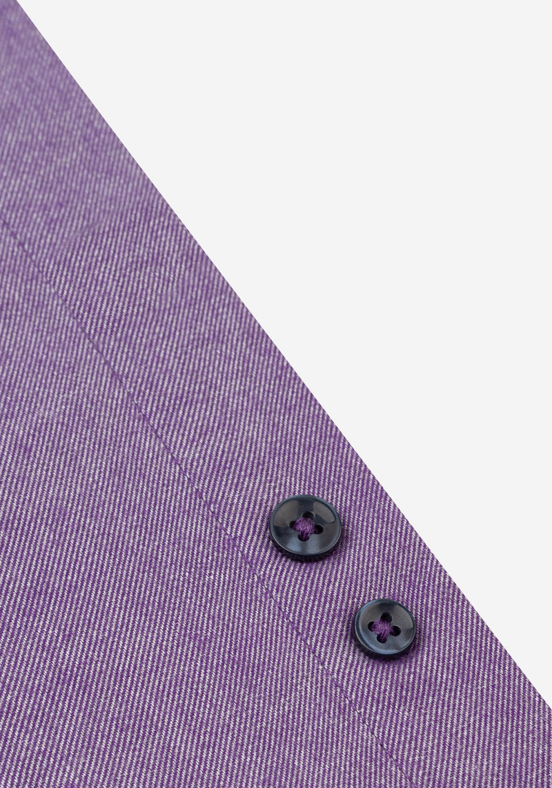 Heather Purple Flannel Shirt