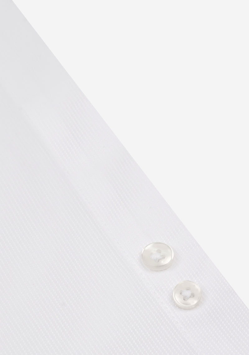 Royal White Stripe Piqué Shirt