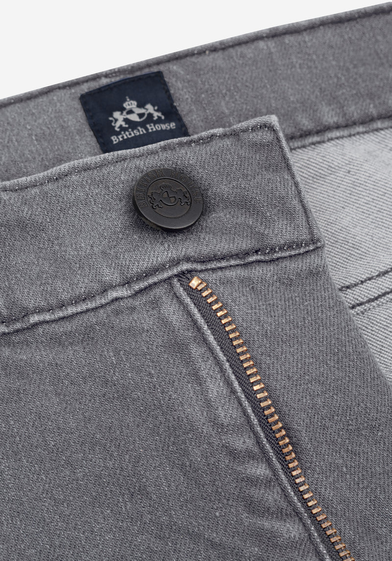 Moonstone Grey Pure Denim