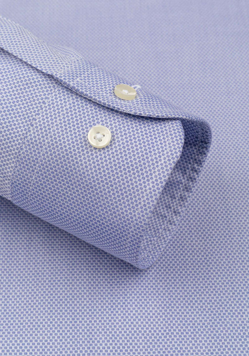 Cornflower Blue Dobby Shirt