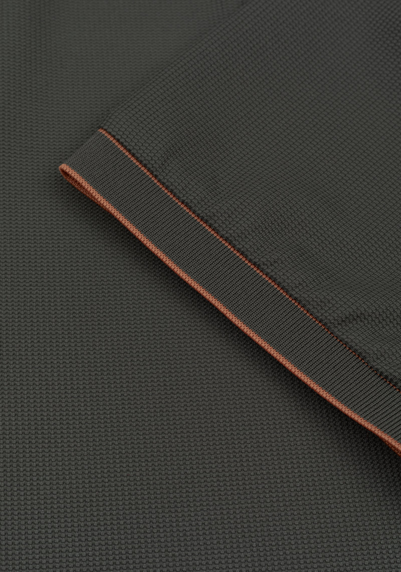Smoked Olive Aero-Hybrid Polo Shirt