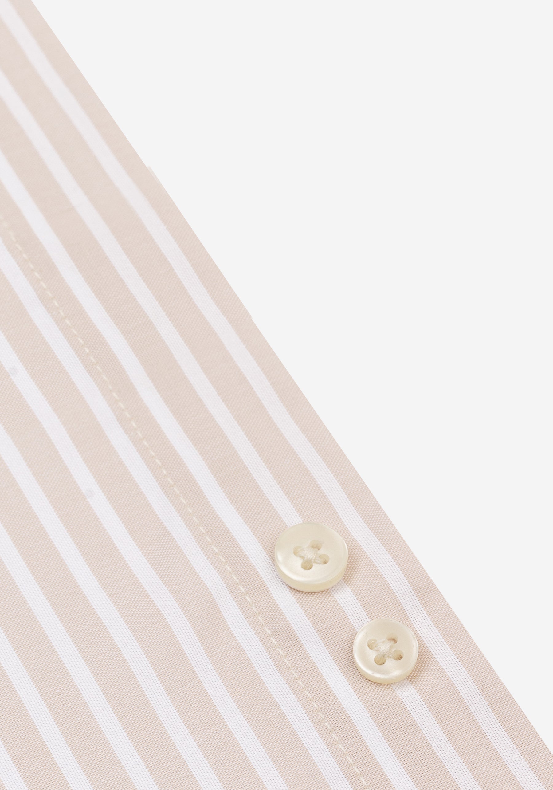 Mist Beige Stripe Signature Twill Shirt