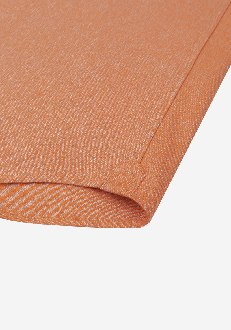 Saffron Orange Flannel Shirt