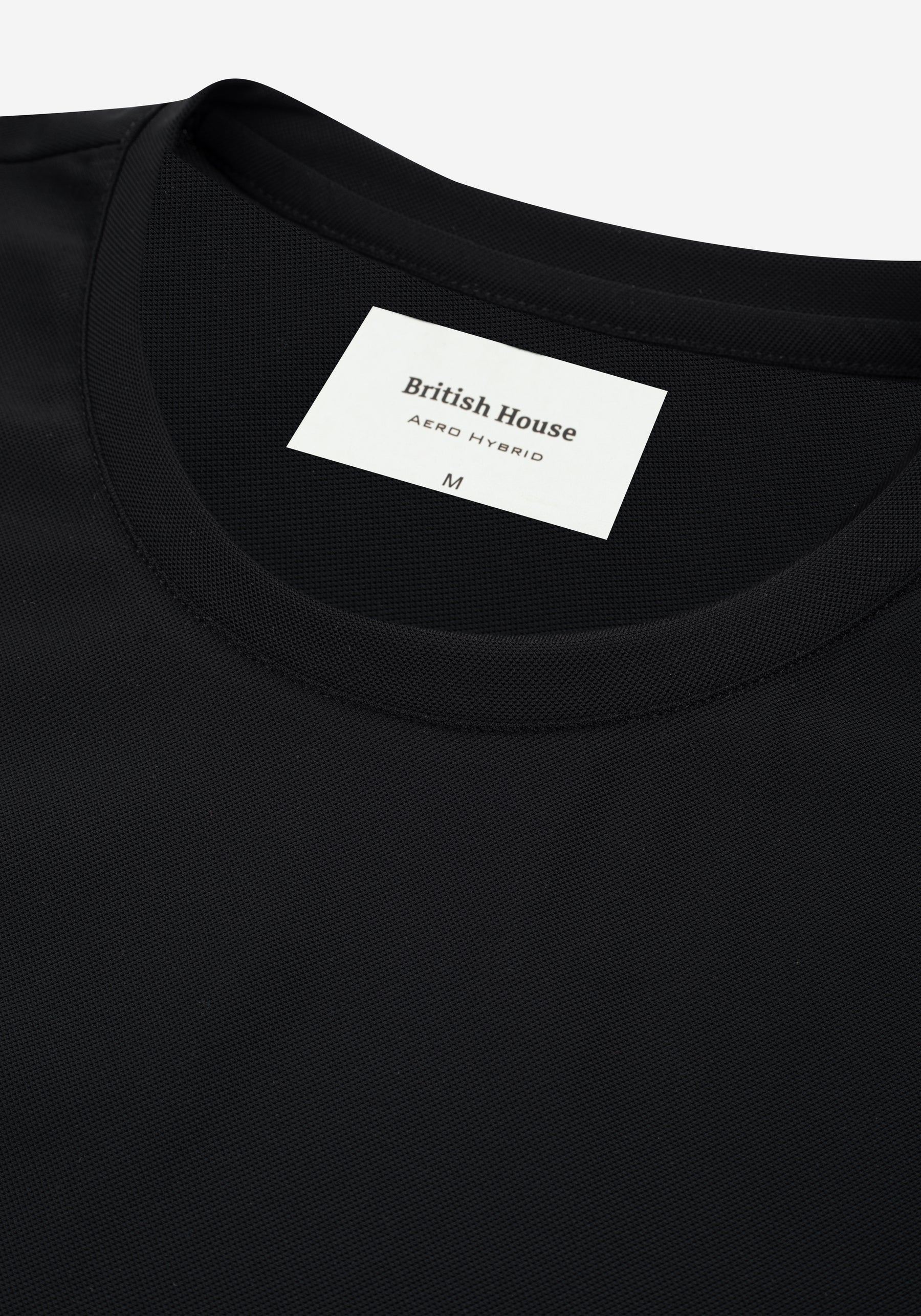 Metallic Black Aero-Hybrid T-Shirt