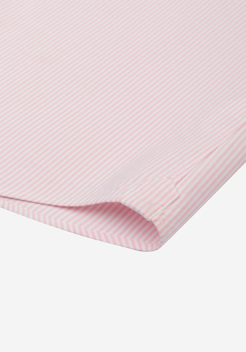Lotus Pink Stripe Oxford Shirt