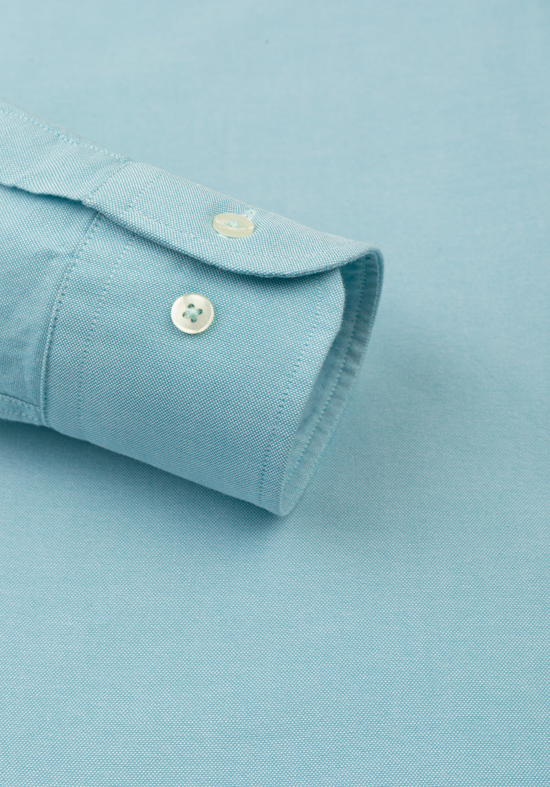 Viridian Green Oxford Shirt