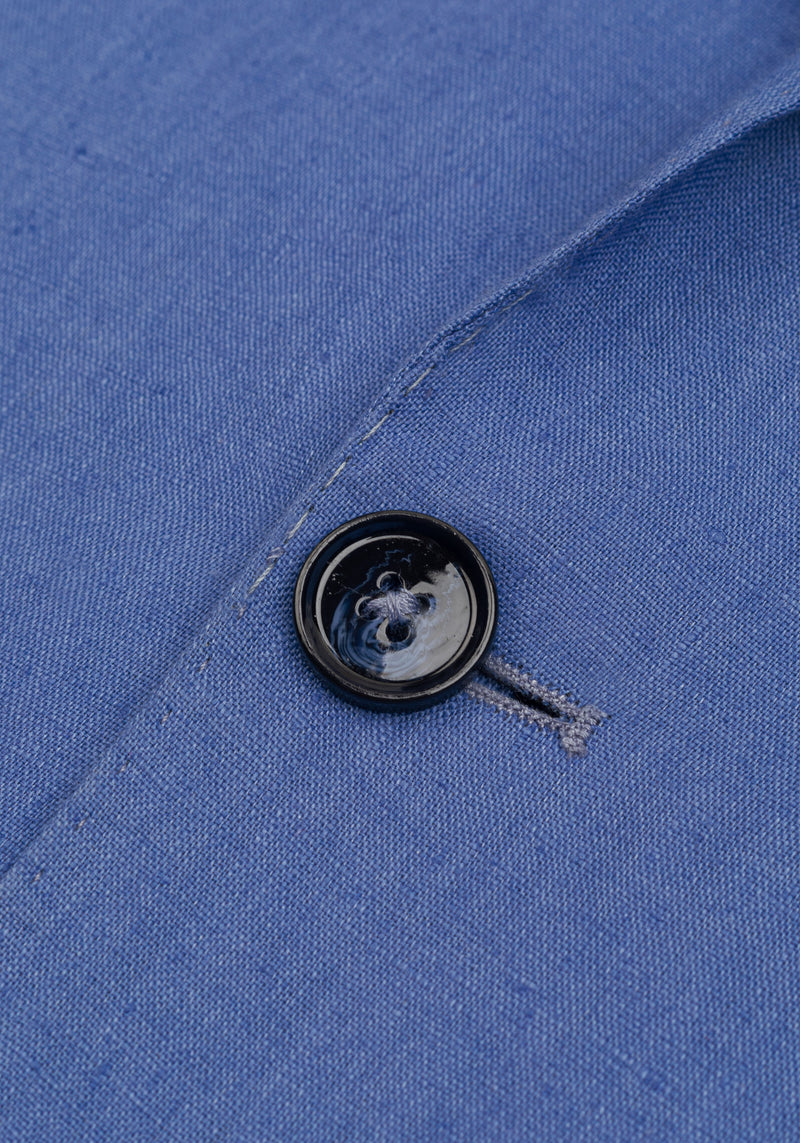 Côte Blue Pure Linen Blazer