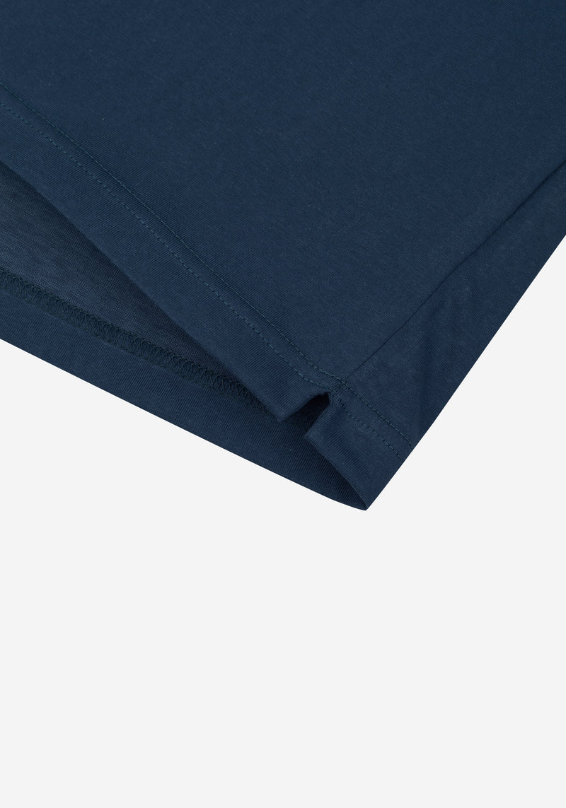 Comet Navy Cotton Polo Shirt