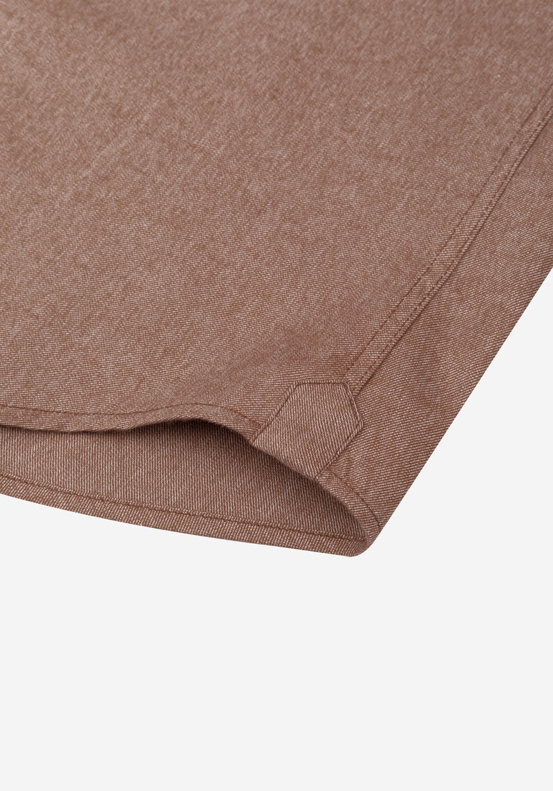 Cocoa Brown Flannel Shirt