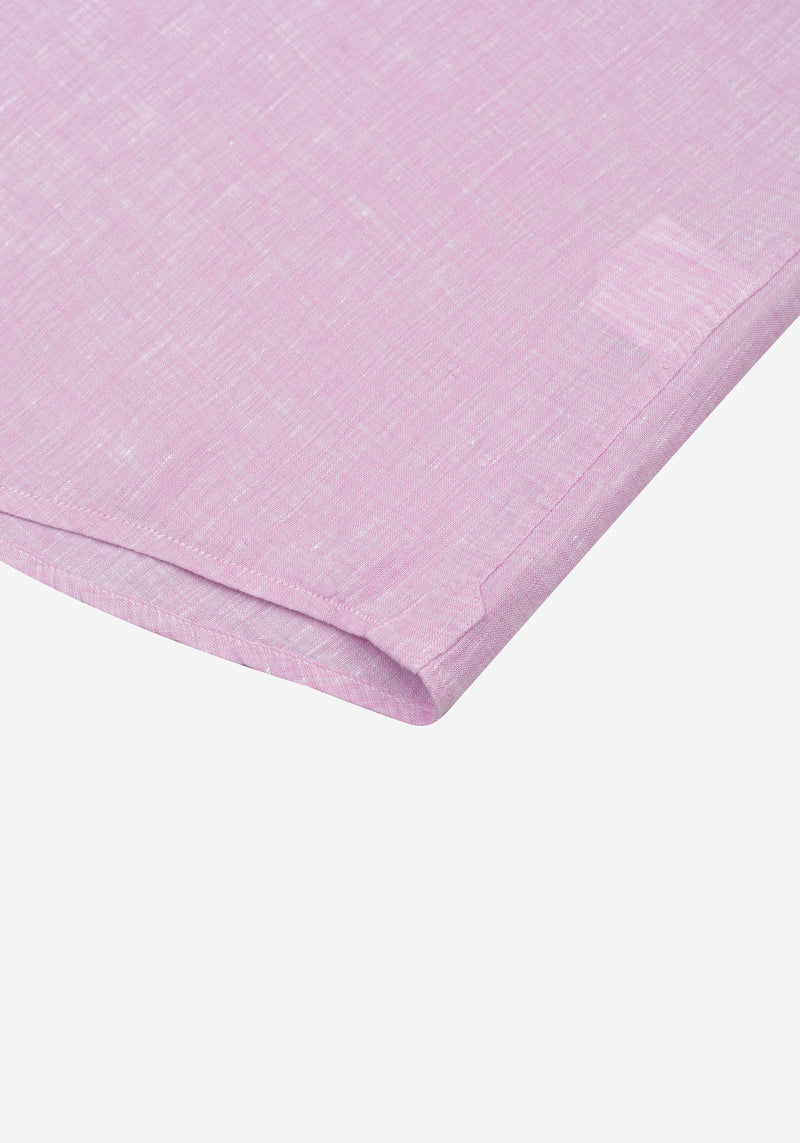Mist Rose Belgian Linen Shirt