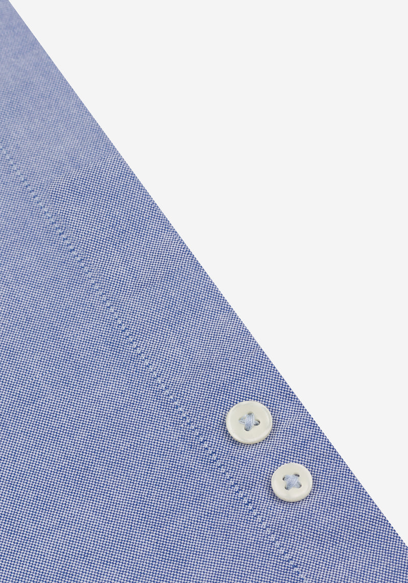 Powder Blue Heavy Oxford Shirt