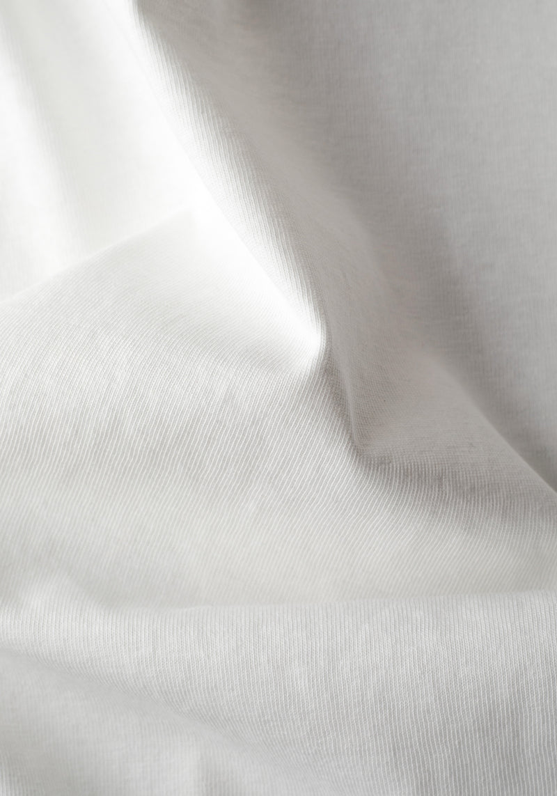 Optic White Cotton Polo Shirt
