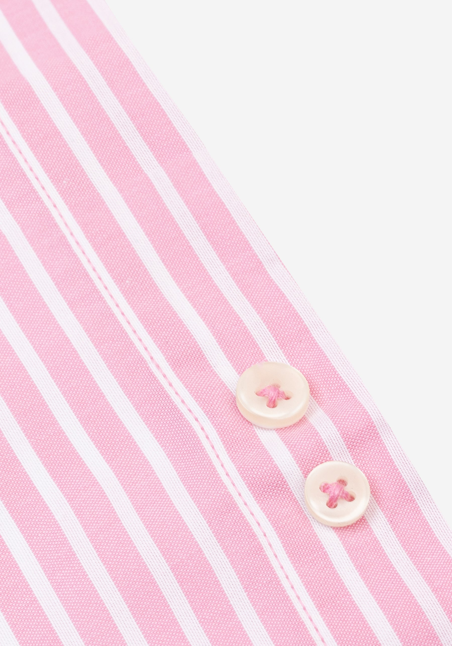 Camellia Pink Stripe Signature Twill Shirt