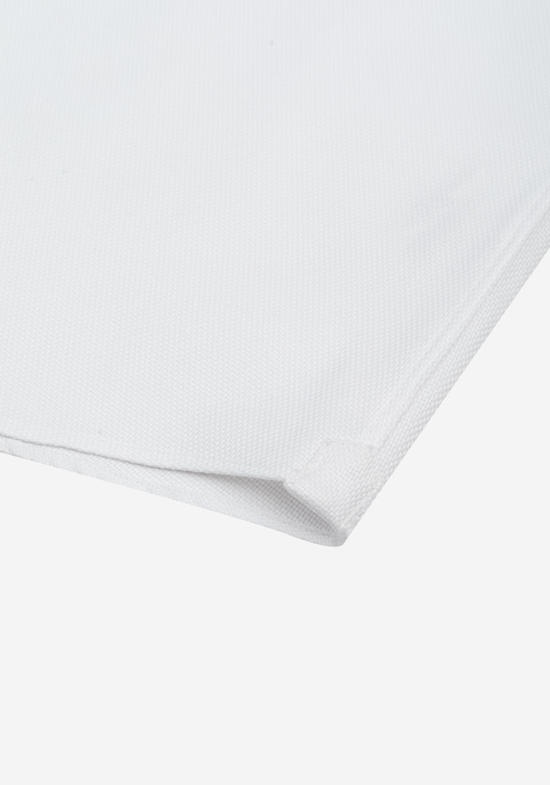 Crown White Basket Weave Shirt