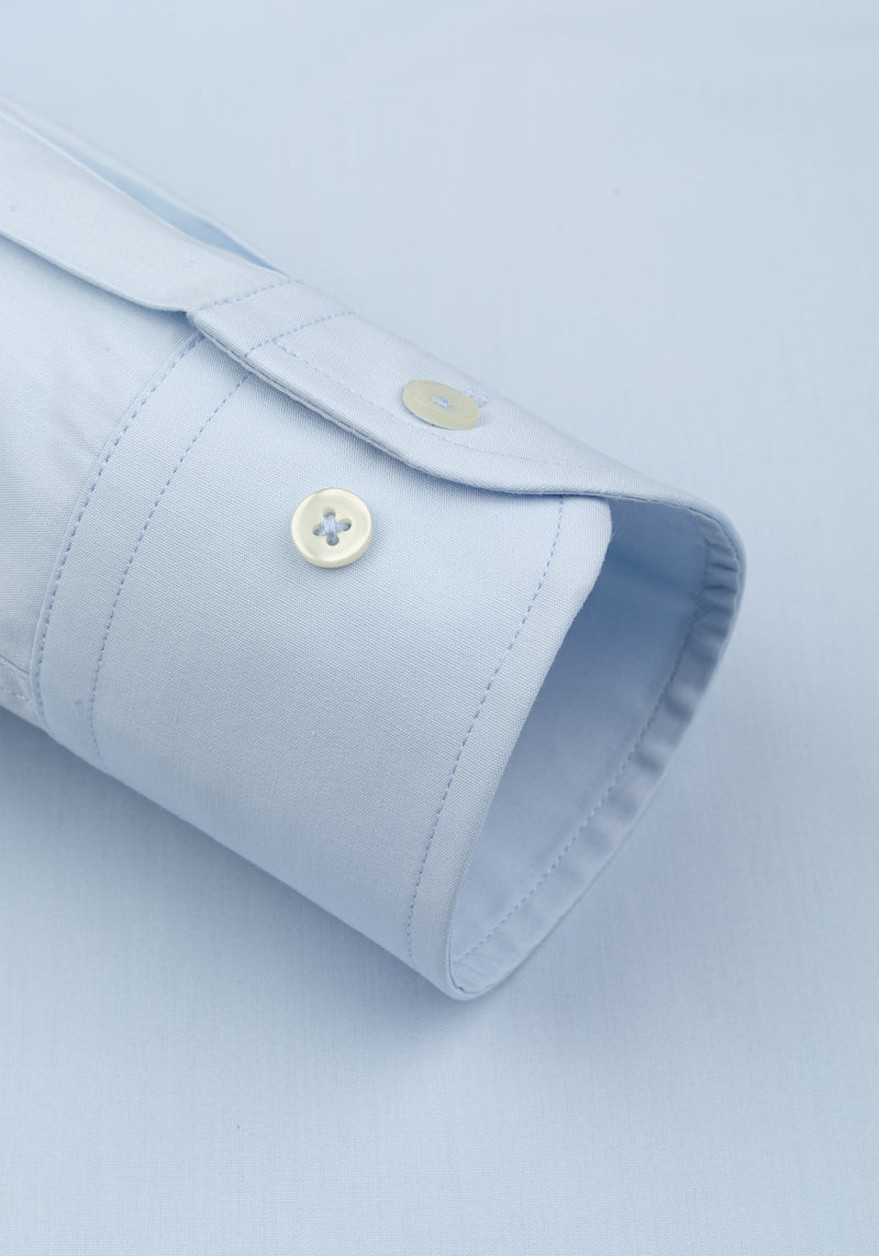 Breeze Blue Poplin Shirt