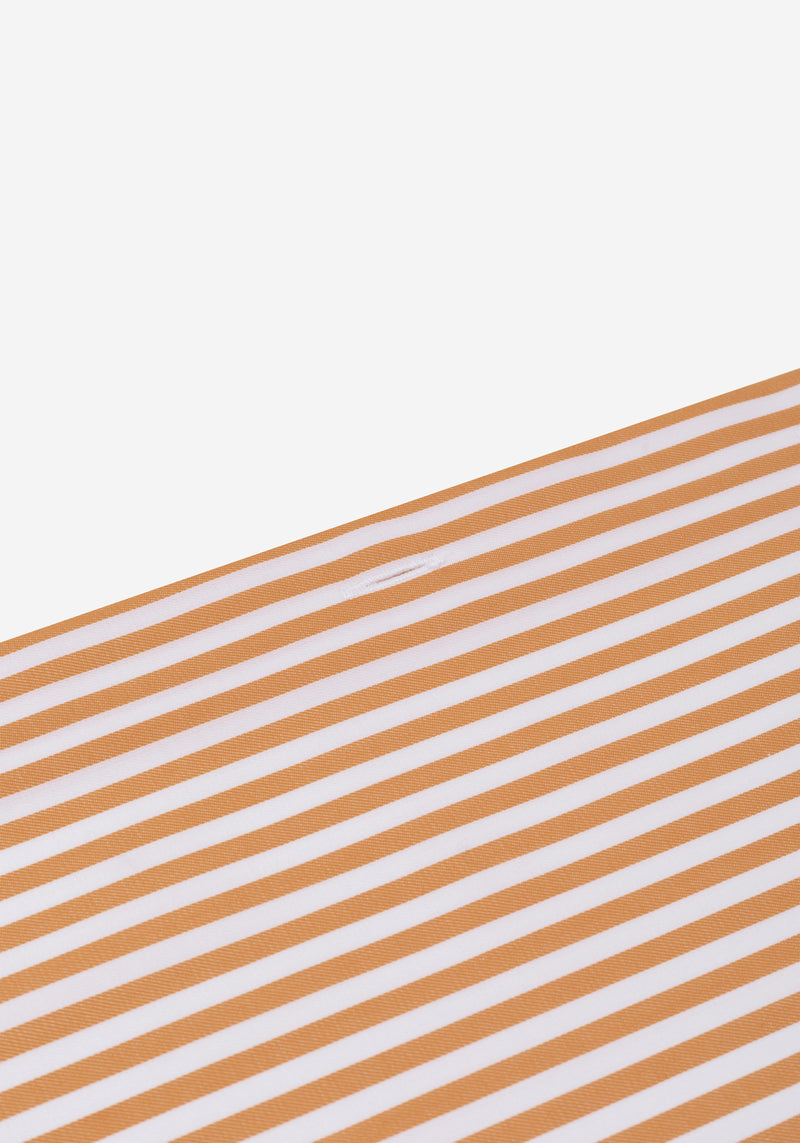 Amber Orange Stripe Signature Twill Shirt