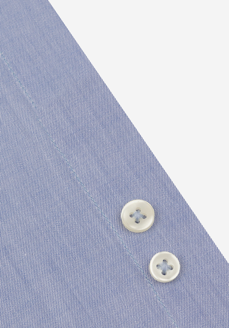 Serene Blue Piqué Shirt
