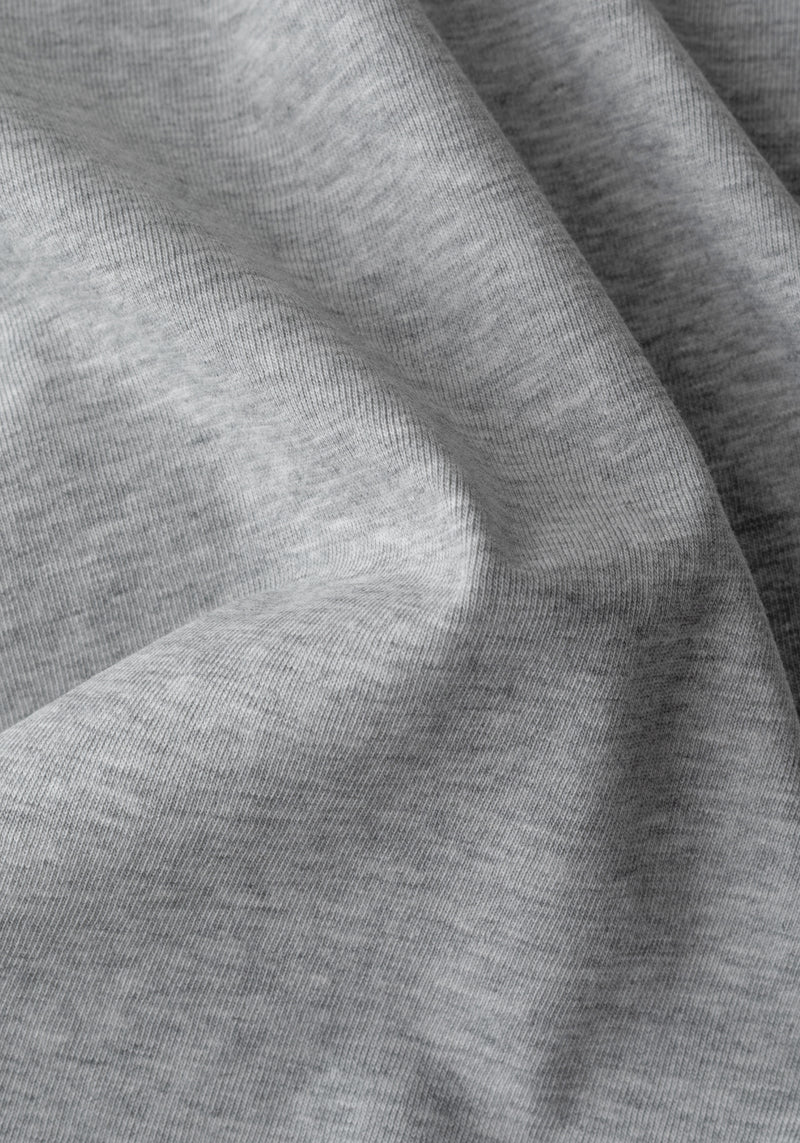 Cloud Grey Cotton Polo Shirt