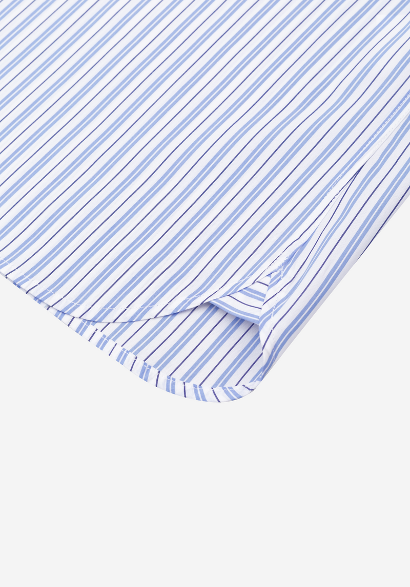 Deck Blue Stripe Poplin Shirt