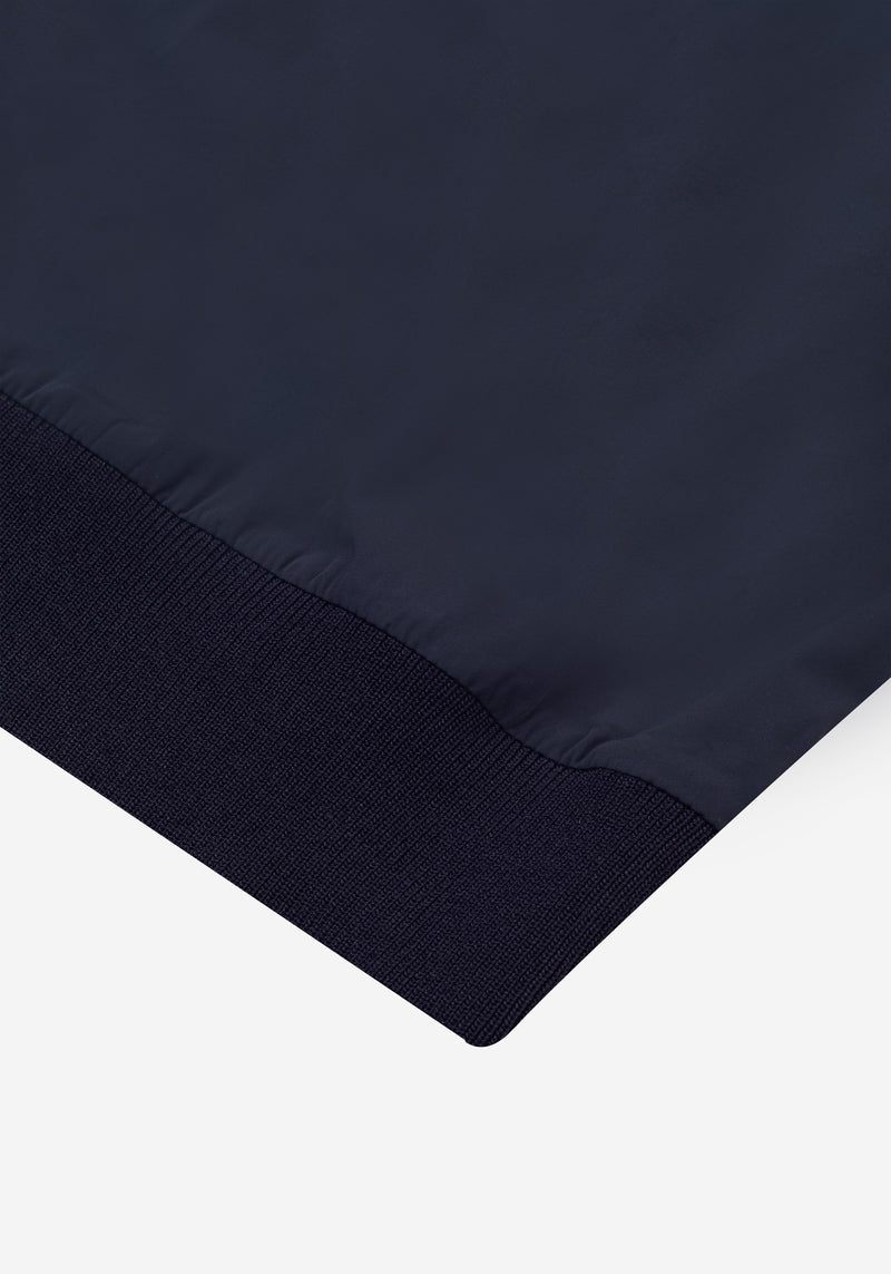 Iron Navy Polyamide Cardigan