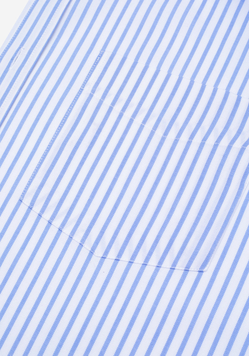 Capella Blue Stripe Oxford Shirt
