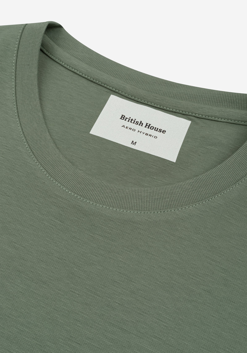 Field Green Aero-Hybrid T-Shirt