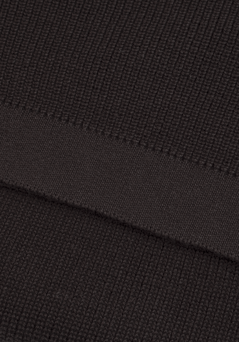 Burnt Truffle Heavy Knitted Cardigan
