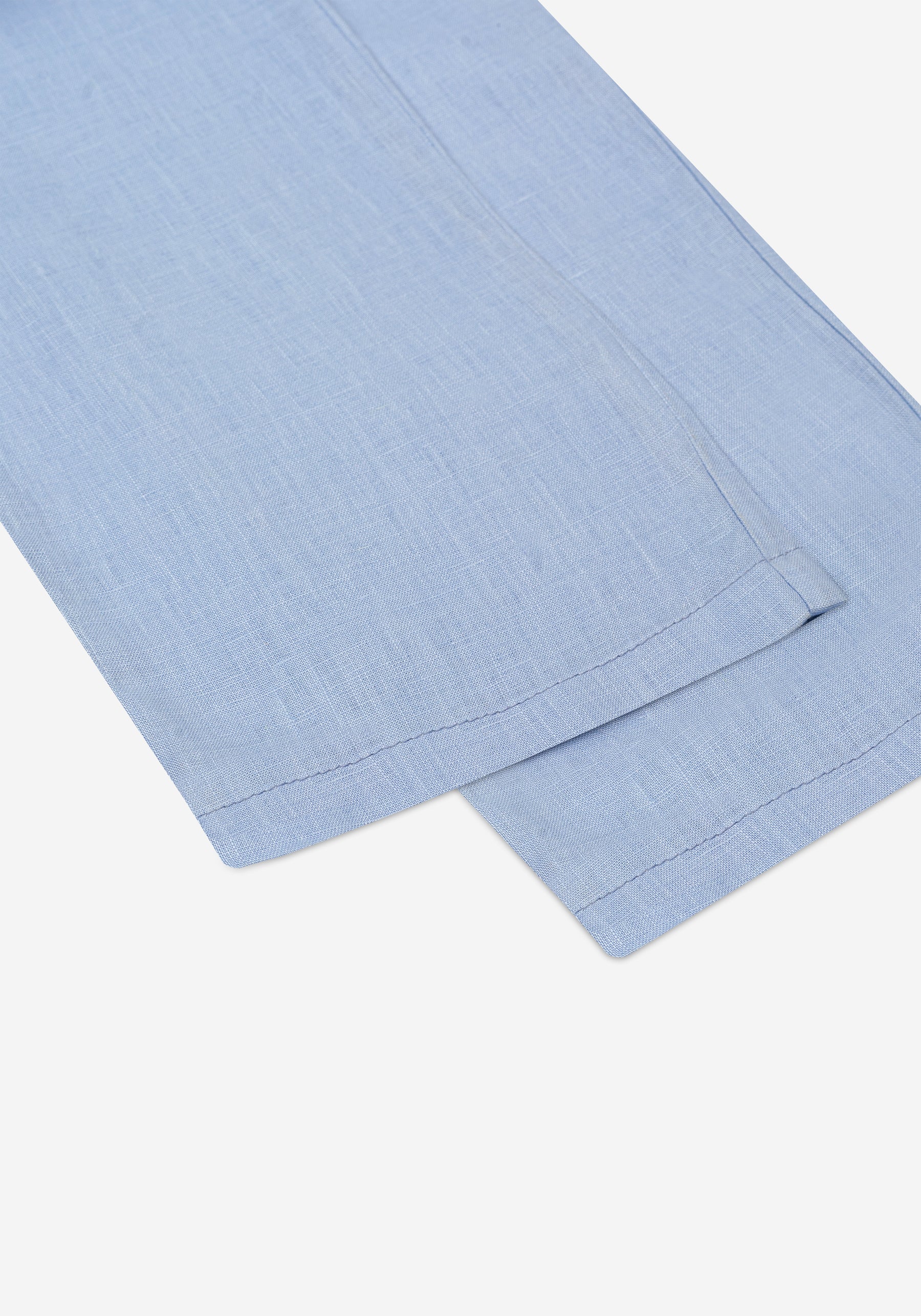 Airy Blue Soléa Pure Linen Pants