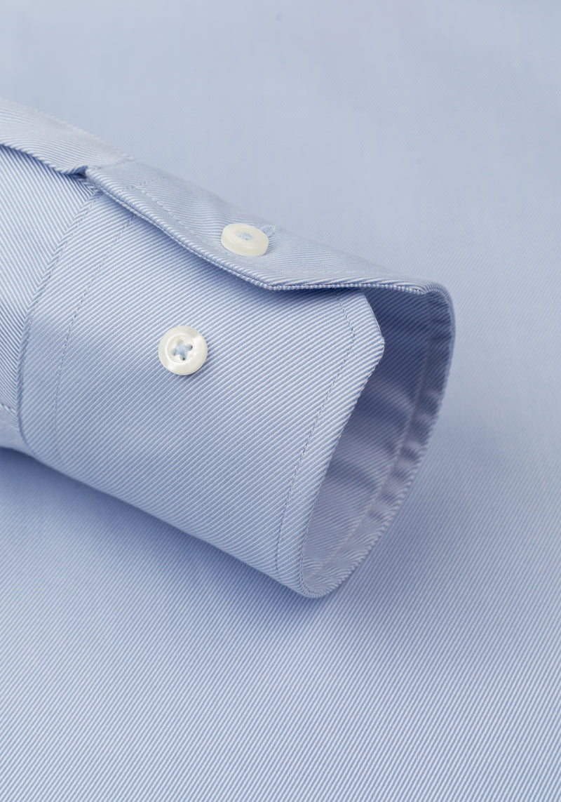 Pale Blue Signature Twill Shirt