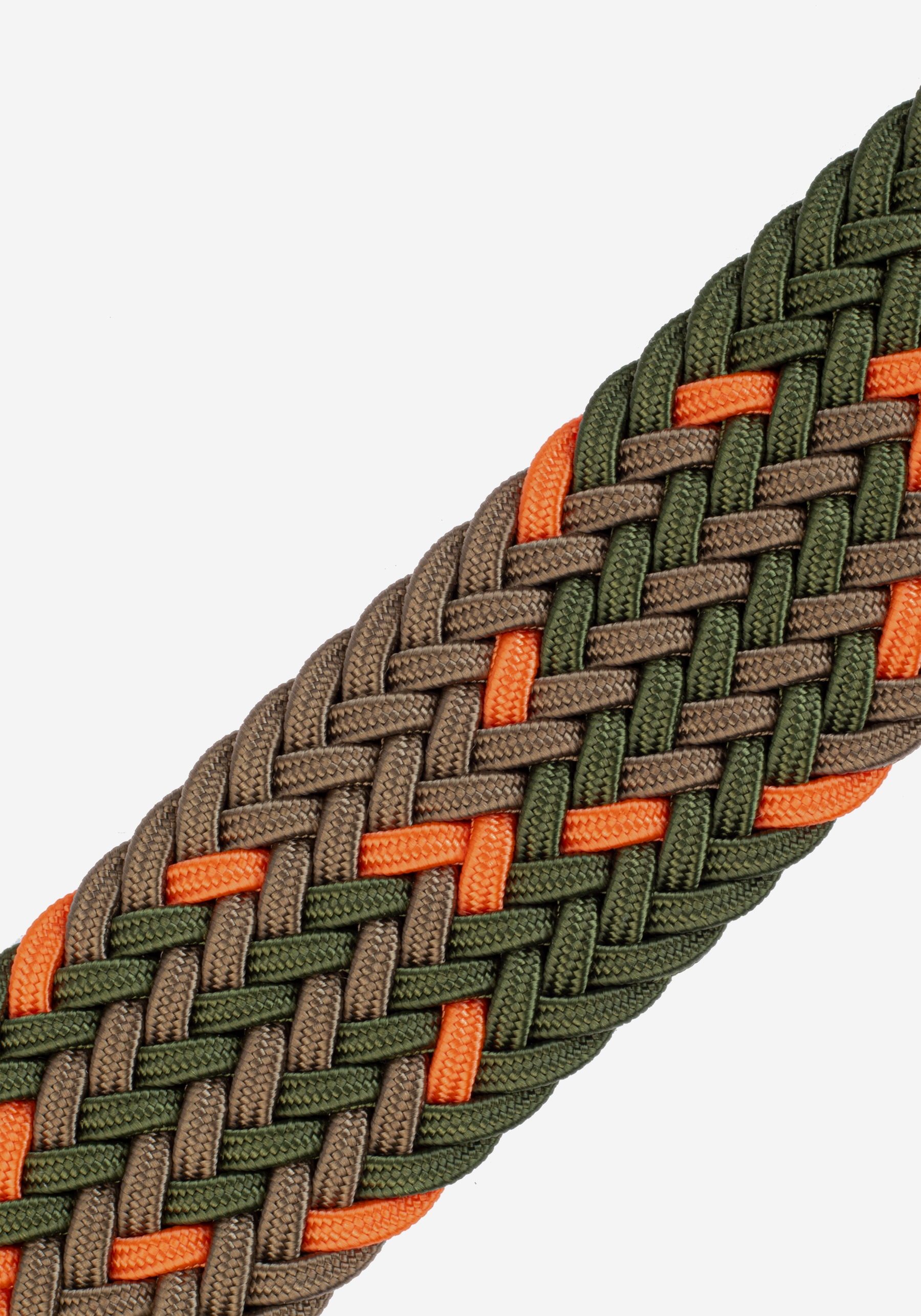 Canyon Olive Braided Belt