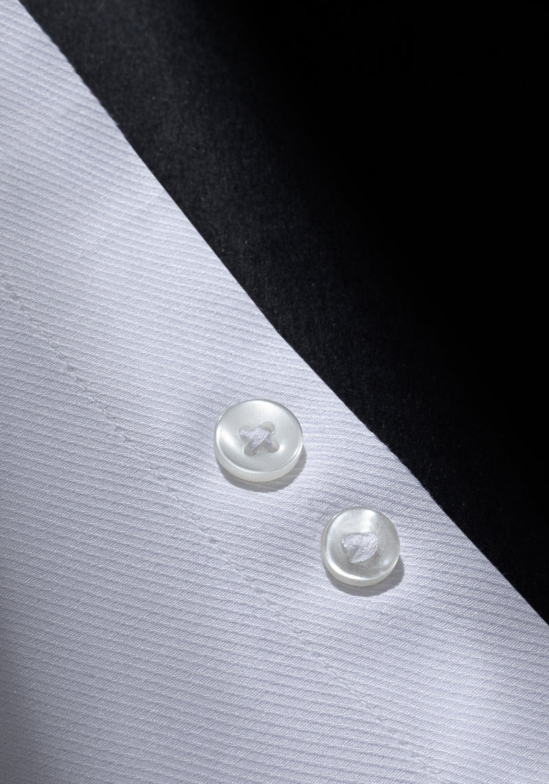 Supreme White Fine Twill Shirt