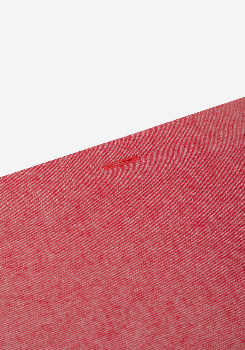 Claret Red Flannel Shirt