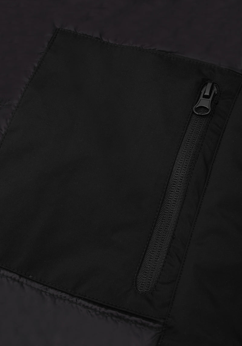 Carbon Black Polyamide Vest