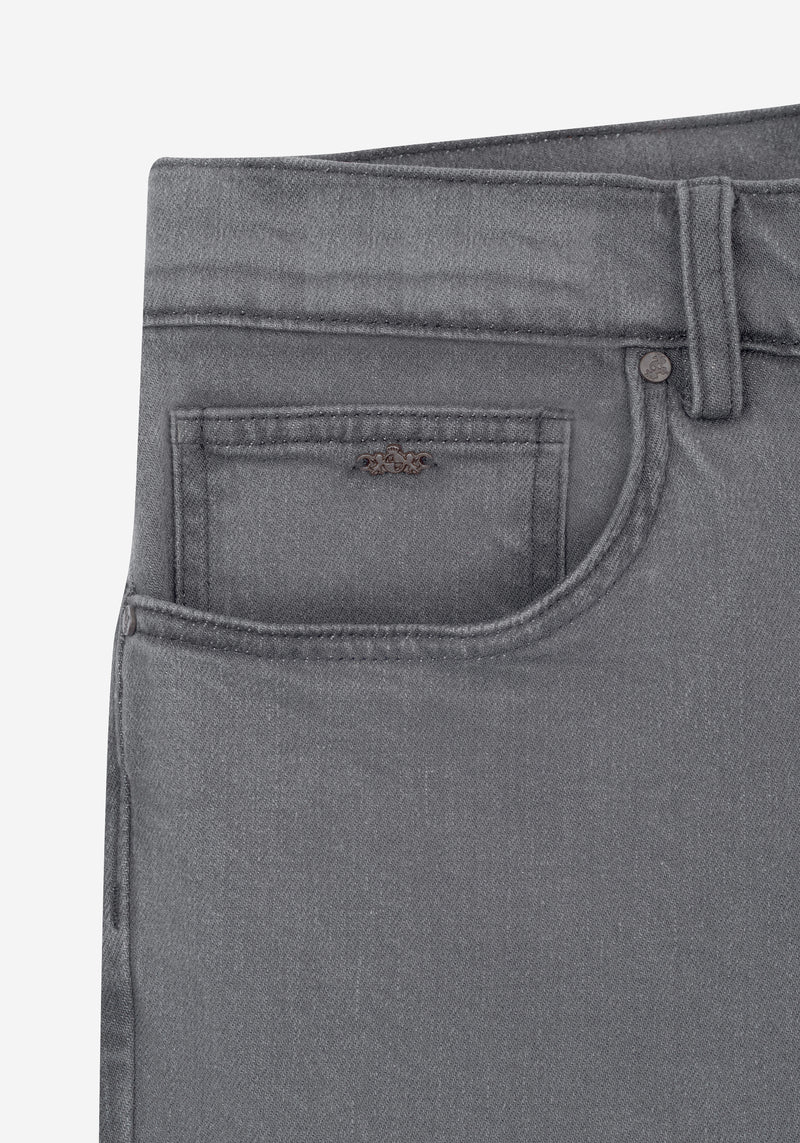 Moonstone Grey Pure Denim