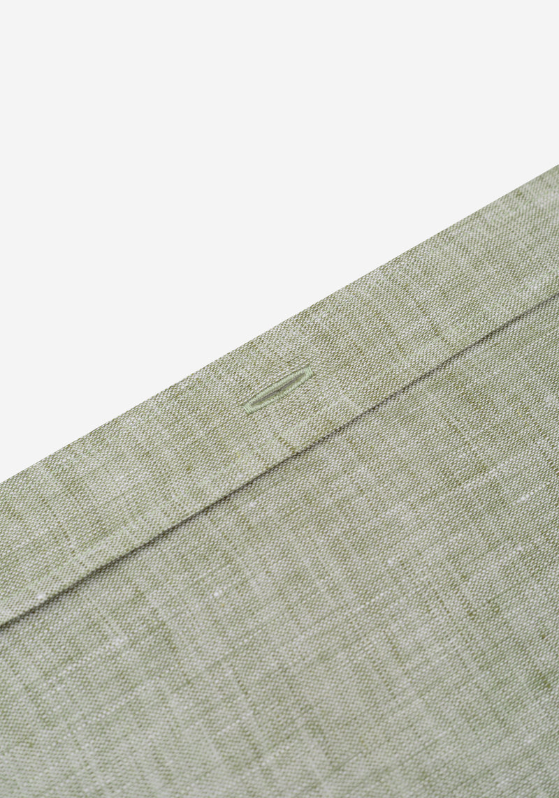 Ash Olive Belgian Linen Shirt