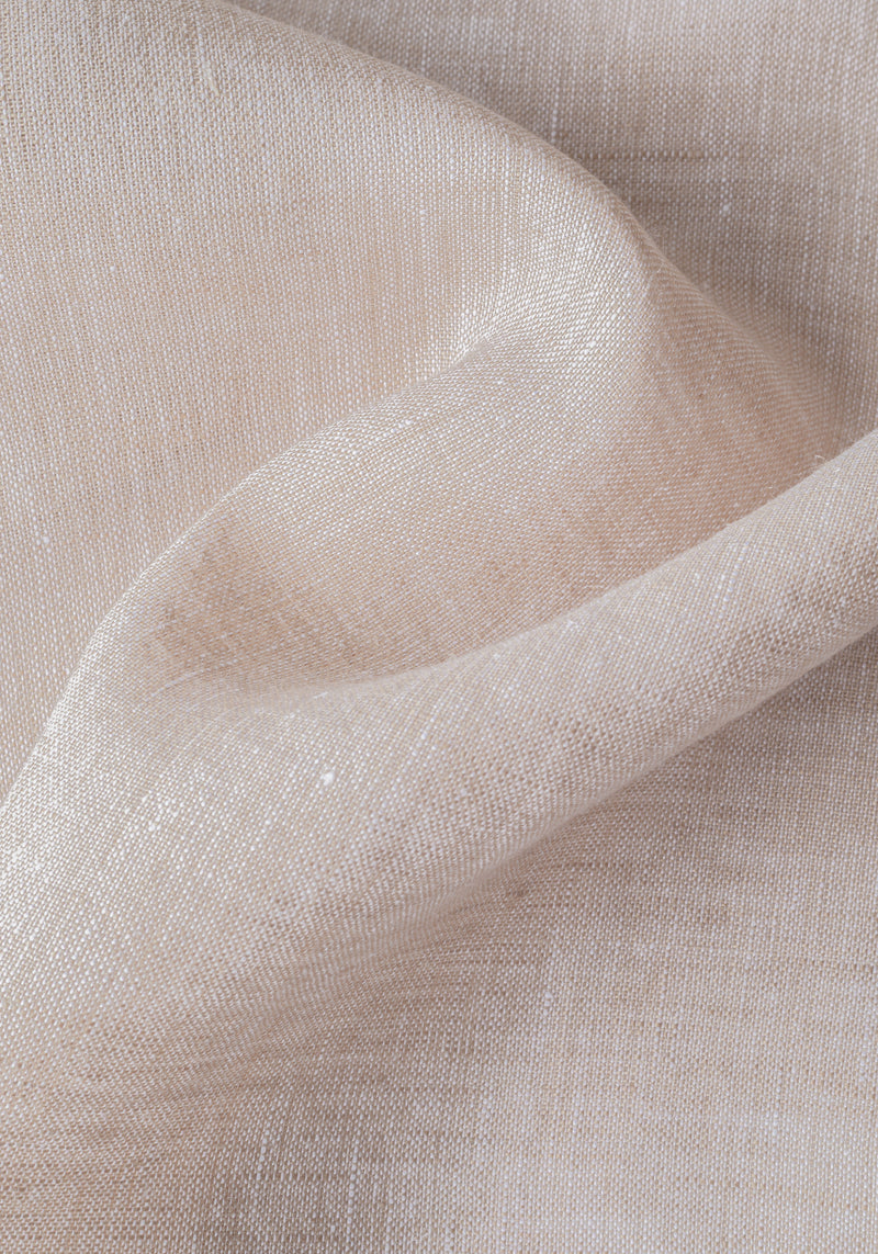 Sand Beige Belgian Linen Shirt