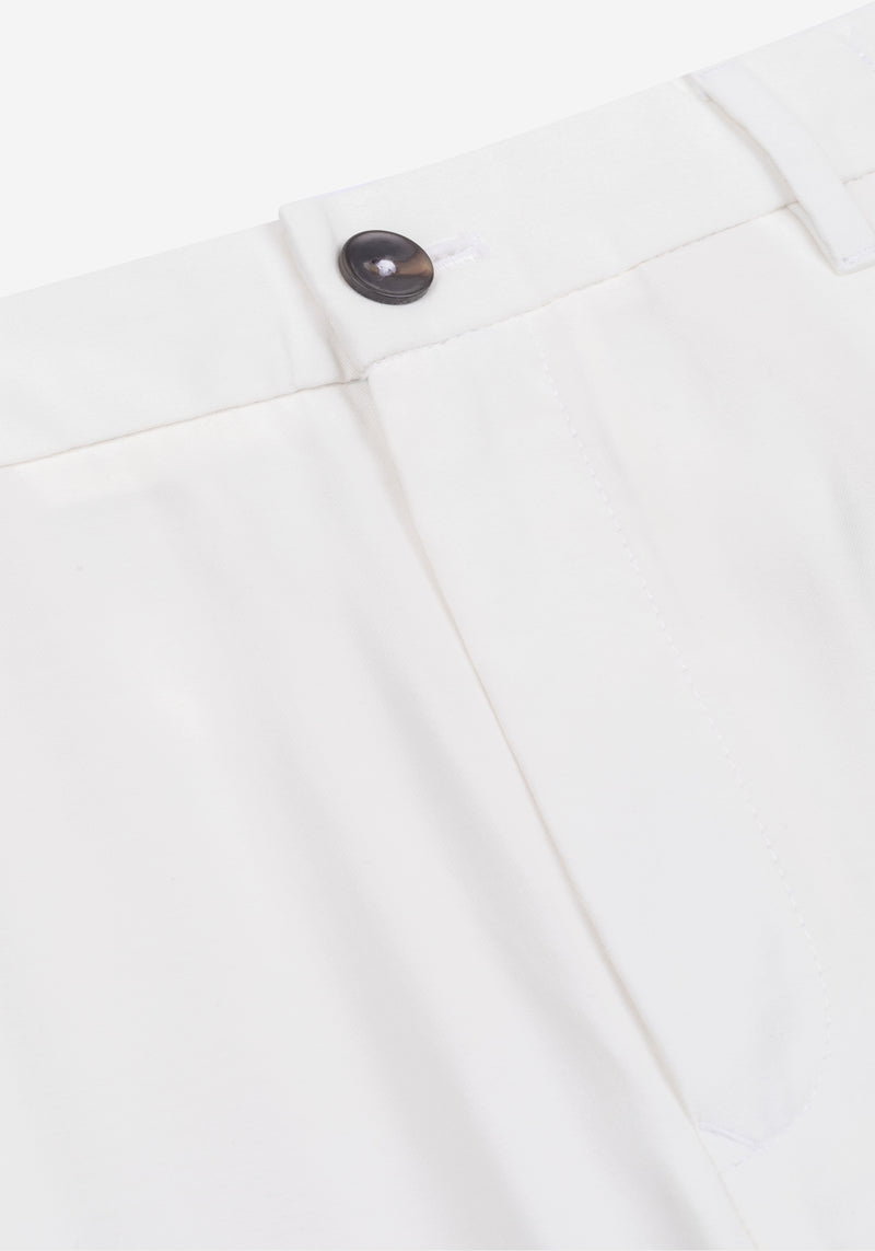 Frost White Soleá Modal Pants