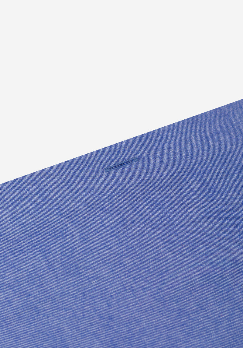 Slate Blue Flannel Shirt
